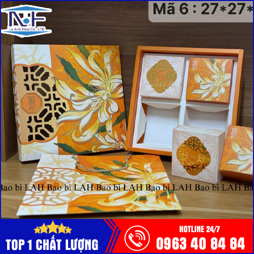 Hộp Trung Thu 4 Bánh